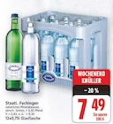 Natürliches Mineralwasser von Staatl. Fachingen im aktuellen E center Prospekt