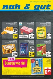 nah und gut Prospekt für Bernsbach: "Wir lieben Lebensmittel!", 8 Seiten, 27.11.2023 - 02.12.2023