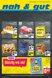 nah und gut Prospekt für Bernsbach mit 8 Seiten nah und gut Prospekt für Bernsbach: "Wir lieben Lebensmittel!", 8 Seiten, 27.11.2023 - 02.12.2023
