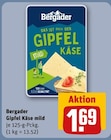 Gipfel Käse mild von Bergader für 1,69 € bei REWE im Angebot Gipfel Käse mild von Bergader im aktuellen REWE Prospekt