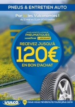 Catalogue Vulco à Vincennes, avec 6 pages Prospectus Vulco à Vincennes, "Recevez jusqu'à 120€ en bon d'achat", 6 pages, 11/05/2020 - 11/06/2020