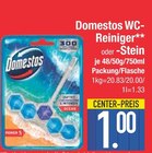 WC-Reiniger oder -Stein von Domestos im aktuellen EDEKA Prospekt für 1,00 €