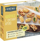 Assortiment apéritif party x20 surgelé - BISTRO EMILE en promo chez Intermarché Hyper Assortiment apéritif party x20 surgelé - BISTRO EMILE dans le catalogue Intermarché Hyper