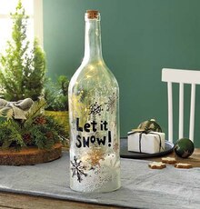 Deko-Flasche „Weihnachten“ mit Animation bei porta Möbel in Potsdam Deko-Flasche „Weihnachten“ mit Animation im Angebot bei porta Möbel Potsdam für 19,95 €