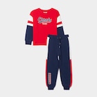 ensemble jogging molleton bleu marine garçon dans le catalogue La Halle