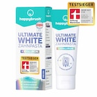 Zahnpasta Ultimate White + Hyaluron von happybrush im aktuellen dm-drogerie markt Prospekt