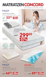 Matratzen Concord Möbel & Einrichtung Prospekt der aktuellen Woche mit 9 Seiten, gültig von 29.10.2025 bis 25.11.2025, in Dornstetten und Umgebung Aktueller Matratzen Concord Möbel & Einrichtung Prospekt in Dornstetten und Umgebung, "AUS LIEBE ZU GUTEM SCHLAF" mit 9 Seiten, 29.10.2025 - 25.11.2025