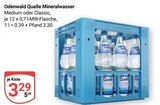 Aktuelles Mineralwasser Medium Angebot bei GLOBUS in Mannheim ab 3,29 €