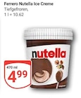 Nutella Ice Creme Angebote von Ferrero bei GLOBUS Neunkirchen für 4,99 €