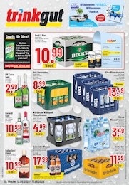 Getränkemarkt Prospekt von Trinkgut Grünenplan Trinkgut Prospekt: "Aktuelle Angebote", 6 Seiten, 12.05.2025 - 17.05.2025