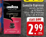 Espresso im Angebot bei EDEKA in Erkrath Espresso Angebote von Lavazza bei EDEKA Erkrath für 2,99 €