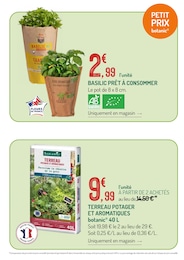 Offre Terreau dans le catalogue Botanic du moment à la page 3