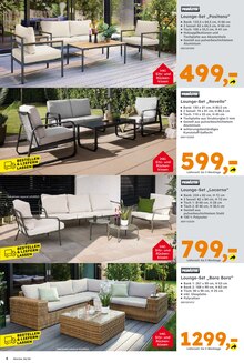 Gartenmöbel im Globus-Baumarkt Prospekt "Immer eine Idee besser" mit 28 Seiten (Ulm)
