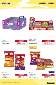 Milka im METRO Prospekt "Wochenangebote Händler + Händler Mix" mit 29 Seiten (Saarbrücken)