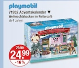 71952 Adventskalender Angebote von Playmobil bei V-Markt Augsburg für 24,99 €