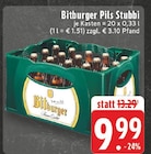 Pils Stubbi im Angebot bei E center in Solingen Pils Stubbi Angebote von Bitburger bei E center Solingen für 9,99 €