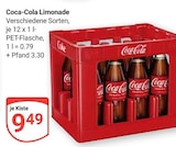 Aktuelles Coca-Cola Limonade Angebot bei GLOBUS in Amberg ab 9,49 €