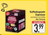 Espresso im EDEKA Prospekt Espresso von im aktuellen EDEKA Prospekt für 3,99 €
