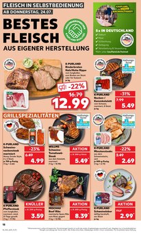 Grillfleisch im aktuellen Kaufland Prospekt (Neuss) Grillfleisch im Kaufland Prospekt "KNÜLLER" mit 53 Seiten (Neuss)