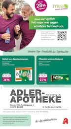 mea - meine apotheke Prospekt mit 4 Seiten