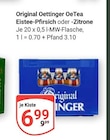 Aktuelle Oettinger Angebote bei GLOBUS in Duisburg Aktuelles OeTea Eistee-Pfirsich Angebot bei GLOBUS in Duisburg ab 6,99 €