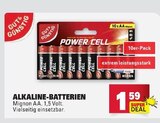 Power Cell Alkaline-Batterien Angebote von Gut & Günstig bei E center Stuttgart für 1,59 €