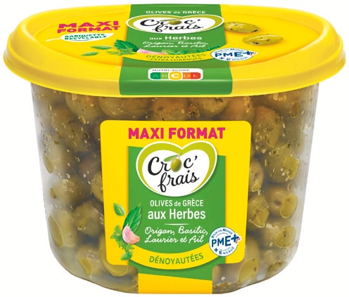 CROC'FRAIS Olives de grèce aux herbes