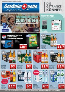 Volvic im Getränke Quelle WVG Prospekt "...einfach mehr drin" mit 4 Seiten (Magdeburg)