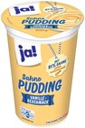 Sahne Pudding Vanille-Geschmack im Angebot bei REWE in Jena Sahne Pudding Vanille-Geschmack Angebote von ja! bei REWE Jena für 0,49 €