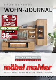 Möbel Mahler Siebenlehn Prospekt "WÖSTMANN MARKENMÖBEL", 8 Seiten, 30.04.2025 - 30.04.2025 Aktueller Möbel Mahler Siebenlehn Prospekt, "WÖSTMANN MARKENMÖBEL", mit Angeboten der Woche, gültig von 30.04.2025 bis 30.04.2025