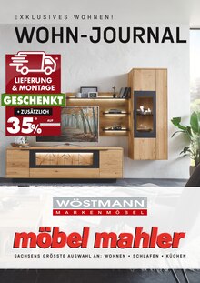 Möbel Mahler Siebenlehn Prospekt WÖSTMANN MARKENMÖBEL mit  Seiten in Oschatz und Umgebung