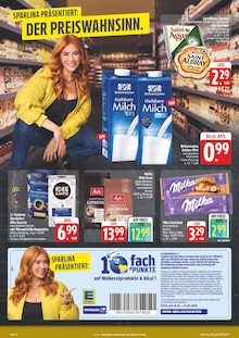 Milka im EDEKA Prospekt "Wir lieben Lebensmittel!" mit 28 Seiten (Chemnitz)