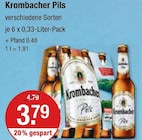 Krombacher Pils Angebote bei V-Markt München für 3,79 €
