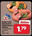 Heidjer Landleberwurst Angebote von R&S Spezialitäten bei Markant Nordwest Osnabrück für 1,79 €