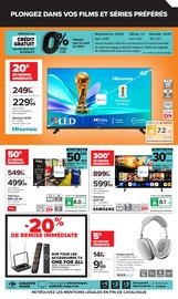 Promos Tv Led dans le catalogue "PASSEZ L'ÉTÉ CONNECTÉS À VOS ENVIES !" de Carrefour Tv Led en promo dans le catalogue Carrefour à la page 11