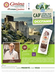 Catalogue Supermarchés de Casino Supermarchés à Montayral Prospectus Casino Supermarchés à Montayral, "CAP' D'ÊTRE PLUS SOLIDAIRES", 9 pages, 04/04/2023 - 16/04/2023