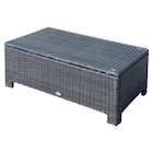 Outsunny Beistelltisch braun Metall B/H/L: ca. 50x39x85 cm für 74,99 € bei POCO im Angebot Outsunny Beistelltisch braun Metall B/H/L: ca. 50x39x85 cm im aktuellen POCO Prospekt