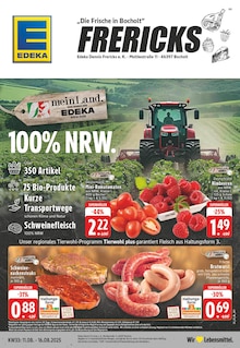 Aktueller EDEKA Prospekt "Aktuelle Angebote" Seite 1 von 24 Seiten für Bocholt