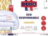COUETTE TEMPÉRÉE ECO RESPONSABLE 2 PERSONNES - DODO en promo chez Intermarché Rennes à 29,70 €