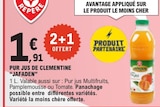 Promo Pur jus de Clementine à 1,91 € dans le catalogue E.Leclerc à Les Herbiers