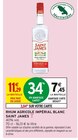 Rhum agricole impérial blanc - SAINT JAMES en promo chez Intermarché Rhum agricole impérial blanc - SAINT JAMES dans le catalogue Intermarché