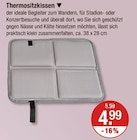 Thermositzkissen im V-Markt Prospekt Thermositzkissen von im aktuellen V-Markt Prospekt für 4,99 €