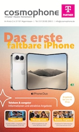 cosmophone Prospekt für Hildesheim: "Das erste faltbare iPhone", 12 Seiten, 01.11.2026 - 17.11.2026
