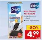 Nitril Einmalhandschuhe von Priva im aktuellen Netto Marken-Discount Prospekt
