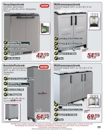 Kunststoffschrank Angebot im aktuellen POCO Prospekt auf Seite 9