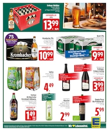 Bier im EDEKA Prospekt "Sensations-Preise!" auf Seite 21