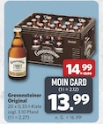 Original im Angebot bei combi in Spenge Original Angebote von Grevensteiner bei combi Spenge für 13,99 €