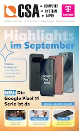 CSA Computer Prospekt für Kamp-Lintfort mit 12 Seiten CSA Computer Prospekt für Kamp-Lintfort: "Highlights im September", 12 Seiten, 01.09.2026 - 29.09.2026