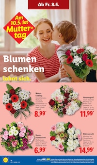 Blumen im Lidl Prospekt "LIDL LOHNT SICH" mit 70 Seiten (Mannheim)