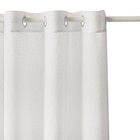 Voilage semi-transparent, Zadig, blanc H.240 x l.140 cm INSPIRE - INSPIRE en promo chez LEROY MERLIN Neuilly-sur-Seine à 14,90 €